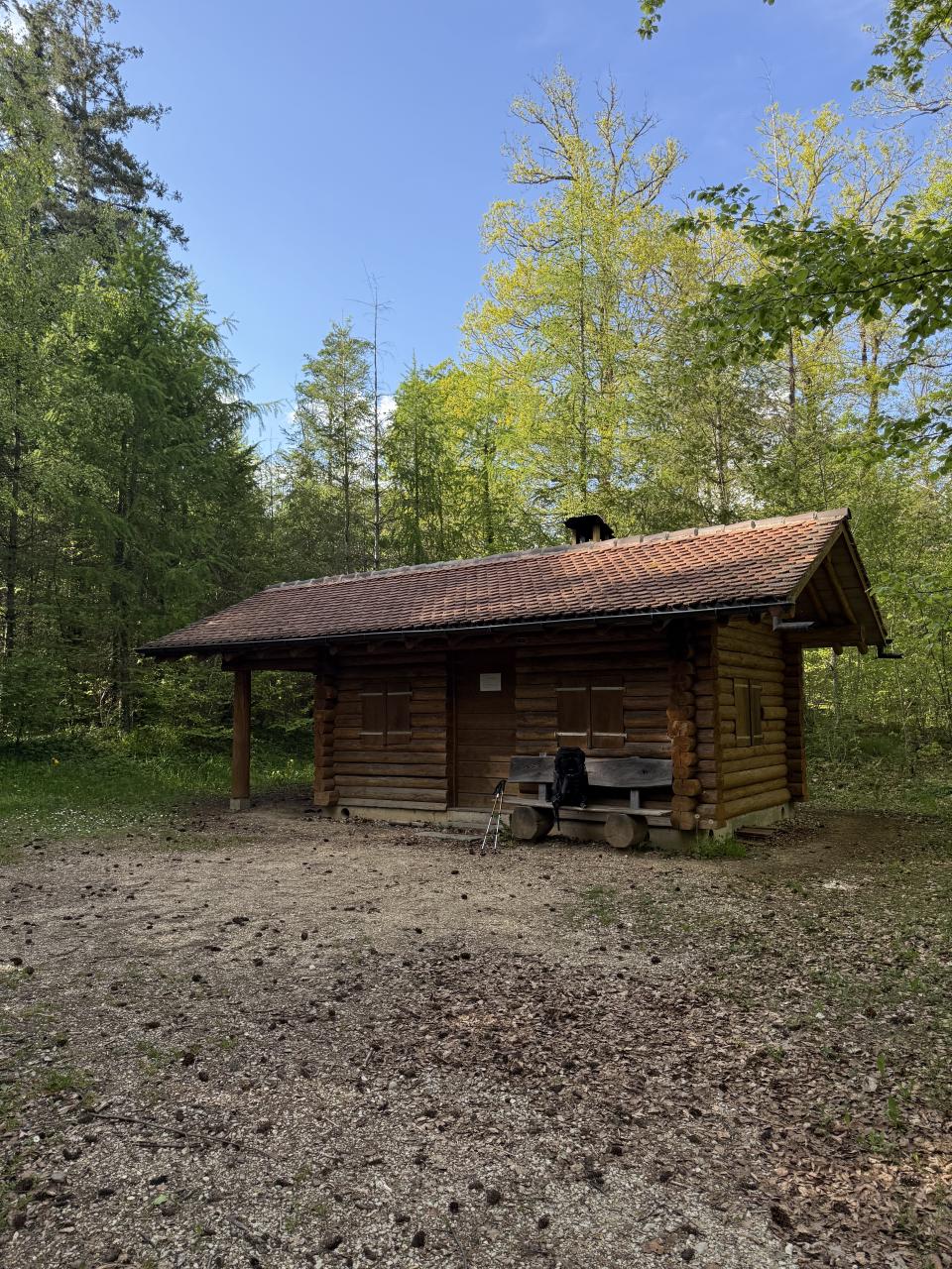 le chalet vu de 3/4